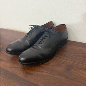 Allen Edmonds Black Leather Park Avenue Oxfords (Men’s 10)